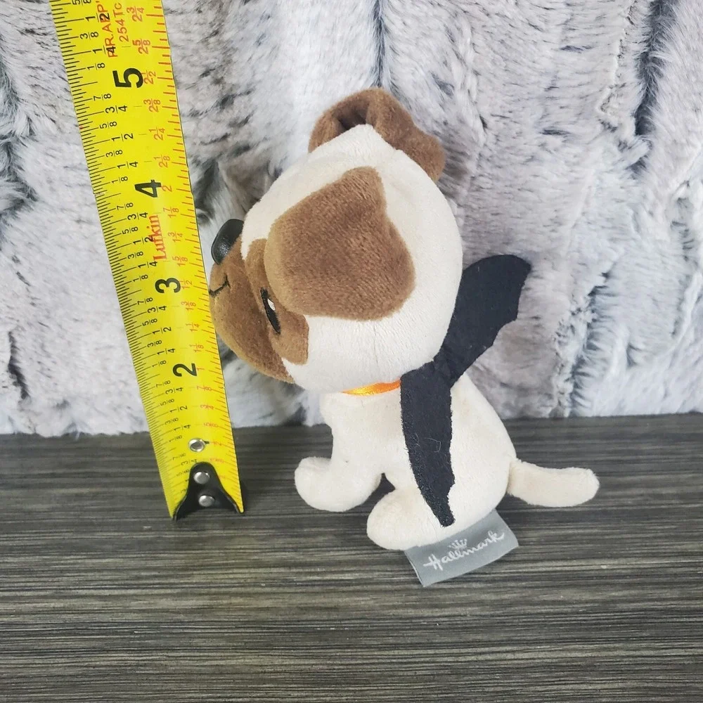 Hallmark Halloween Puppy Dog Vampire Costume Bat Mini Plush Toy Dracula
